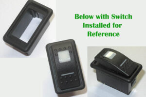 Contura Switch Single Housing