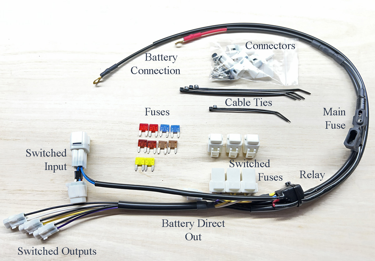 Suzuki DR-Z4S 4CS Accessory Fuse box Kit - Image 2